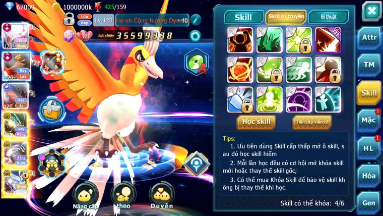 Mã : #TTS6518 - S1115 - V14 - BXH : 8 - 2K1 Sách Diancie & Ho-oh CHD Yvetal CH Nhiều Pet BC