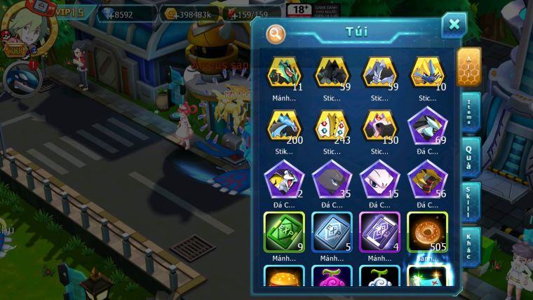 Mã : #TTS6516 - S1339 - V15 - BXH : 6 All - Ho-oh & White CHD Yvetal & Sư Tử CH Nhiều Pet BC