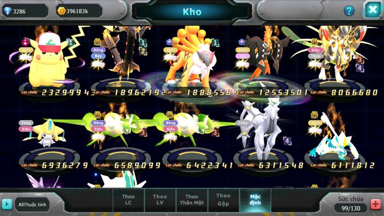 Mã : #TTS6521 - S916 - V12 -BXH : 26 - 2K Sách Pikachu Dynamx Raikou & Tapukoko CH Mew giáp & Ray vv Bá Chủ