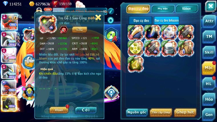 Mã : #TTS6520 - S650 - V15 - BXH : 3All - 3K2 Sách 114K Kc Ho-oh & WB & Diancie CHD Yvetal & Lugia CH Meganec Nhiều Pet Bá Chủ