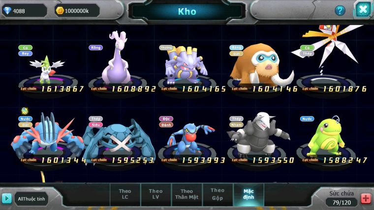 Mã : #TTS6522 - S1803 - V15 - BXH : 3 - 100M Miraidon Vua Kiếm Bá Chủ Ho-oh Bc Unvoa Miraidon Nhiều Pet Huyền Thoại Bá Chủ