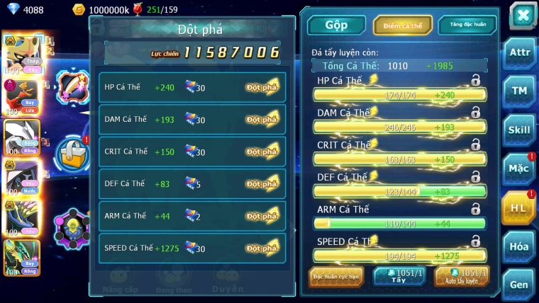 Mã : #TTS6522 - S1803 - V15 - BXH : 3 - 100M Miraidon Vua Kiếm Bá Chủ Ho-oh Bc Unvoa Miraidon Nhiều Pet Huyền Thoại Bá Chủ