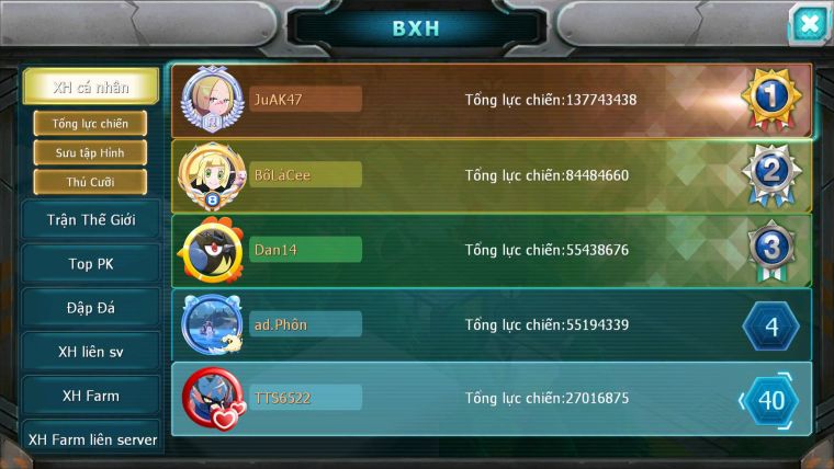 Mã : #TTS6522 - S1803 - V15 - BXH : 3 - 100M Miraidon Vua Kiếm Bá Chủ Ho-oh Bc Unvoa Miraidon Nhiều Pet Huyền Thoại Bá Chủ