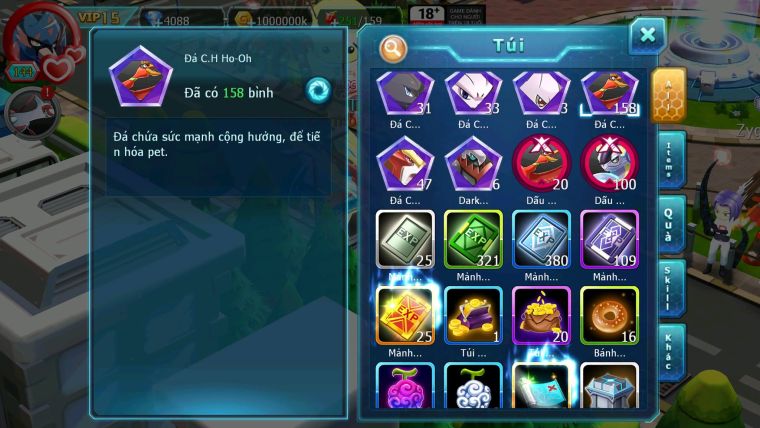 Mã : #TTS6522 - S1803 - V15 - BXH : 3 - 100M Miraidon Vua Kiếm Bá Chủ Ho-oh Bc Unvoa Miraidon Nhiều Pet Huyền Thoại Bá Chủ