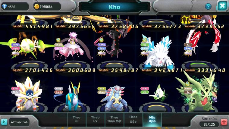 Mã : #TTS6525 - S1356 - V11 - Ho-oh Dymax Cặp Cá Bá Chủ Unvoa Lugia Bc Thần Gio Bc Nhiều Pet HT