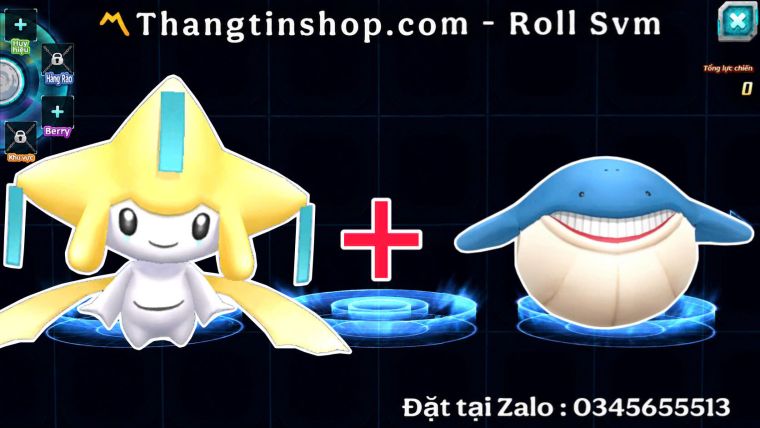 REG LV 1 Jirachi + Cá