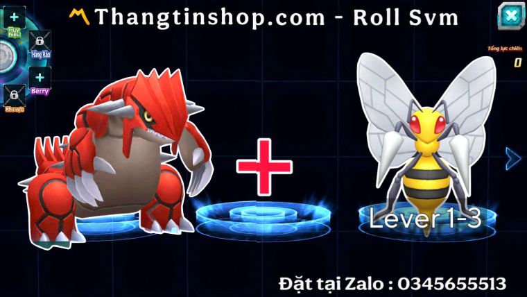 REG LV 1 Groudon + Ong LV1 - 3