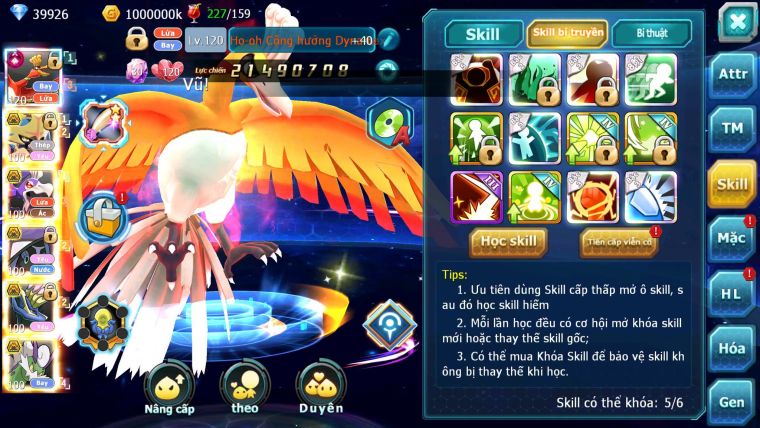 Mã : #TTS6527 - S1560 - V15 - 40K KC - 1K2 Sách bxh : 29 - Ho-oh CHD Kiếm Bá Chủ Drak ho-oh Bc Nhiều Pet HT
