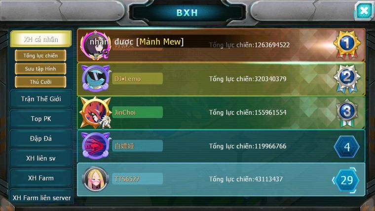 Mã : #TTS6527 - S1560 - V15 - 40K KC - 1K2 Sách bxh : 29 - Ho-oh CHD Kiếm Bá Chủ Drak ho-oh Bc Nhiều Pet HT