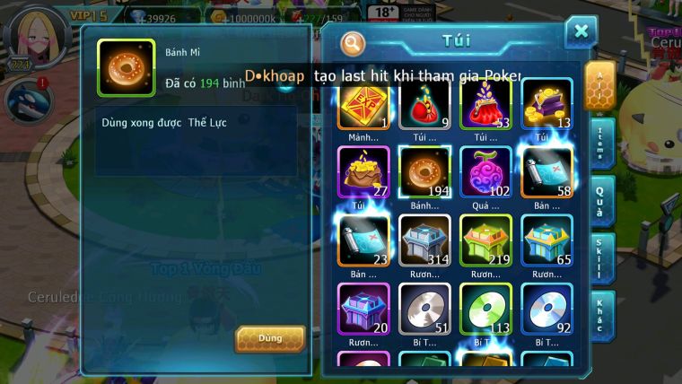 Mã : #TTS6527 - S1560 - V15 - 40K KC - 1K2 Sách bxh : 29 - Ho-oh CHD Kiếm Bá Chủ Drak ho-oh Bc Nhiều Pet HT
