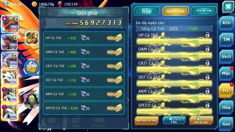 Mã : #TTS6530 - S1253 - V14 - BXH : 5 - 826 Sách Ho-oh CHD Yvetal & Pal CH Unvoa Bá Chủ WB Dnm Cặp Cá Bá Chủ