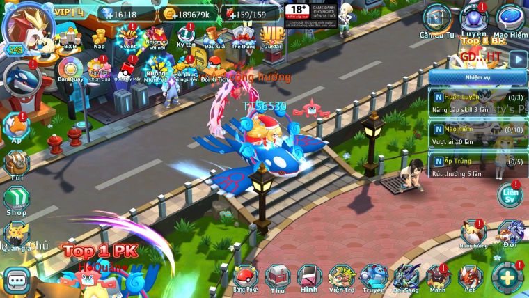 Mã : #TTS6530 - S1253 - V14 - BXH : 5 - 826 Sách Ho-oh CHD Yvetal & Pal CH Unvoa Bá Chủ WB Dnm Cặp Cá Bá Chủ