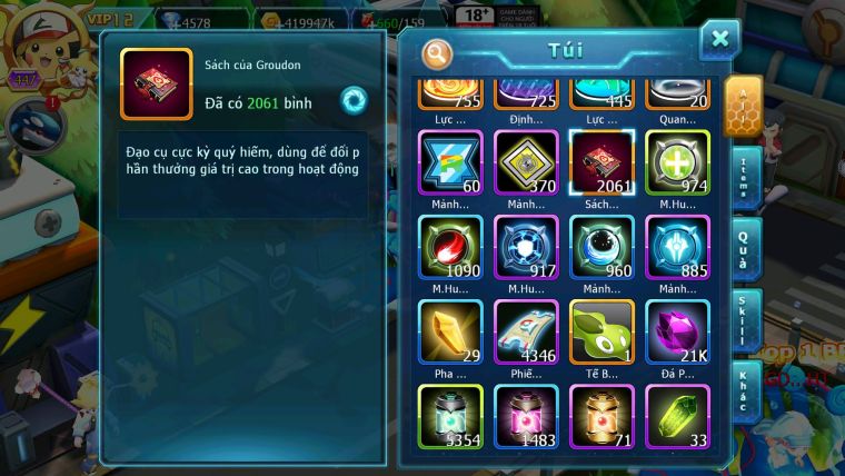 Mã : #TTS6535 - S916 - V12 - BXH : 26 - 2K Sách Pikachu Dnm Ray Bc Raikou & Tapu Koko CH Mew giáp Cặp Lati Bc