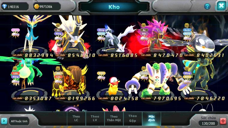 Mã : #TTS6533 - S932 - V20 - BXH : 1PK - 140K KC - 2K Sách - Sáng Thế Ho-oh Wb Arc CHD Cặp Kiếm Khiên Unvoa Metal Bc Nhiều Pet BC CH DNM