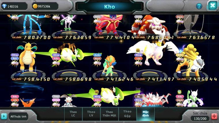 Mã : #TTS6533 - S932 - V20 - BXH : 1PK - 140K KC - 2K Sách - Sáng Thế Ho-oh Wb Arc CHD Cặp Kiếm Khiên Unvoa Metal Bc Nhiều Pet BC CH DNM