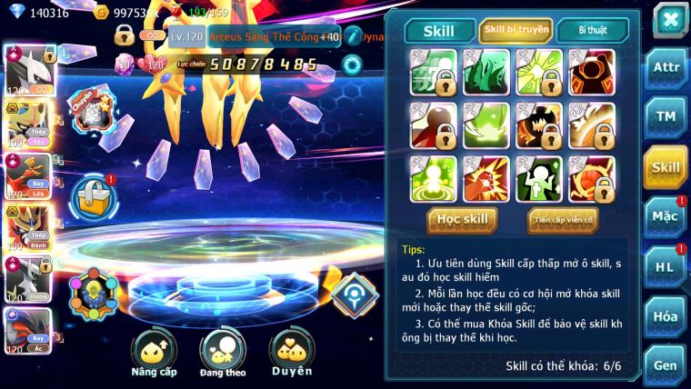 Mã : #TTS6533 - S932 - V20 - BXH : 1PK - 140K KC - 2K Sách - Sáng Thế Ho-oh Wb Arc CHD Cặp Kiếm Khiên Unvoa Metal Bc Nhiều Pet BC CH DNM