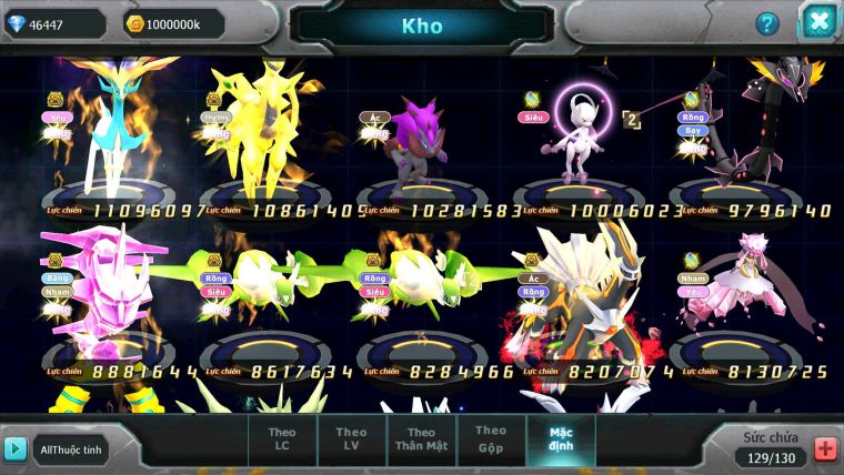 Mã : #TTS6539 - S1061 - V14 - 4K6 Sách Ho-oh WB CHD Vua Kiếm Bá Chủ Yvetal Kyogre Thần Gio Tapu fini bc