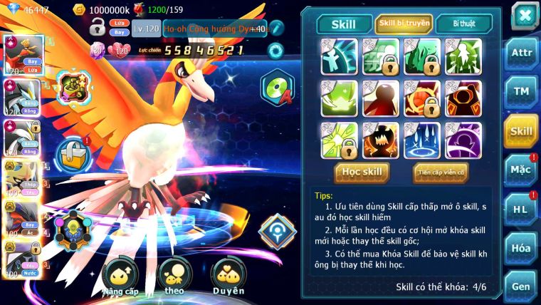 Mã : #TTS6539 - S1061 - V14 - 4K6 Sách Ho-oh WB CHD Vua Kiếm Bá Chủ Yvetal Kyogre Thần Gio Tapu fini bc