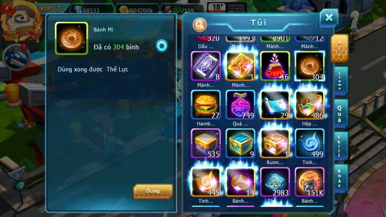 Mã : #TTS6541 - S1123 - V17 - BXH : 3PK - Vua Kiếm Khiên Dynamax Ho-oh CHD Unvoa Bá Chủ WB Dyanamax Nhiều Pet BC