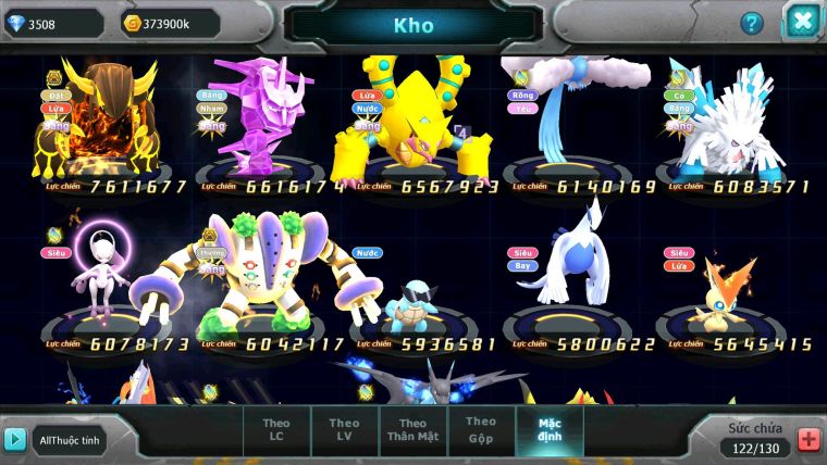 Mã : #TTS6543 - S1307 - V14 - BXH : 7 - 900 Sách BW - Ho-oh CHD Yvetal Bc Diancie Bc Nhiều Pet HT