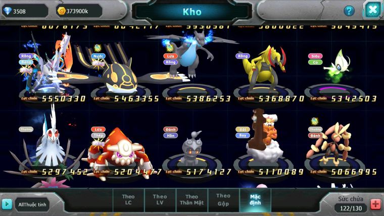 Mã : #TTS6543 - S1307 - V14 - BXH : 7 - 900 Sách BW - Ho-oh CHD Yvetal Bc Diancie Bc Nhiều Pet HT