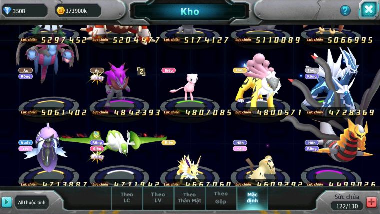 Mã : #TTS6543 - S1307 - V14 - BXH : 7 - 900 Sách BW - Ho-oh CHD Yvetal Bc Diancie Bc Nhiều Pet HT