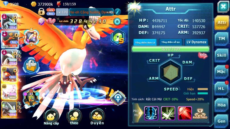 Mã : #TTS6543 - S1307 - V14 - BXH : 7 - 900 Sách BW - Ho-oh CHD Yvetal Bc Diancie Bc Nhiều Pet HT