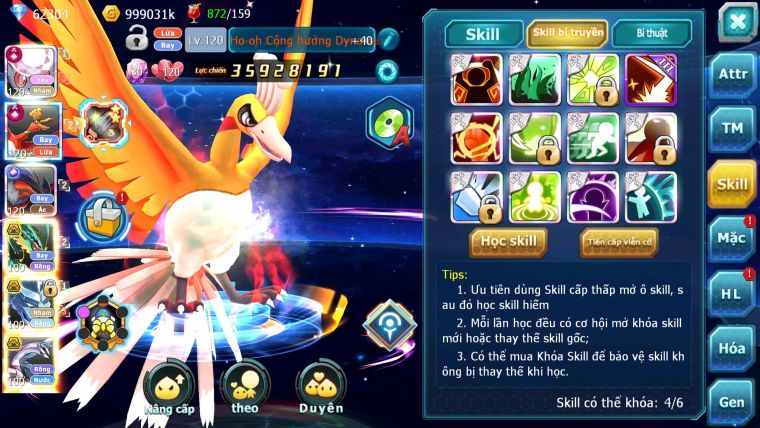 Mã : #TTS6542 - S1115 - V14 - BXH :  8 - 62K Kc  2K1 Sách Diancie & Ho-oh CHD Yvetal CH Rayquaza Nhiều Pet Bá Chủ