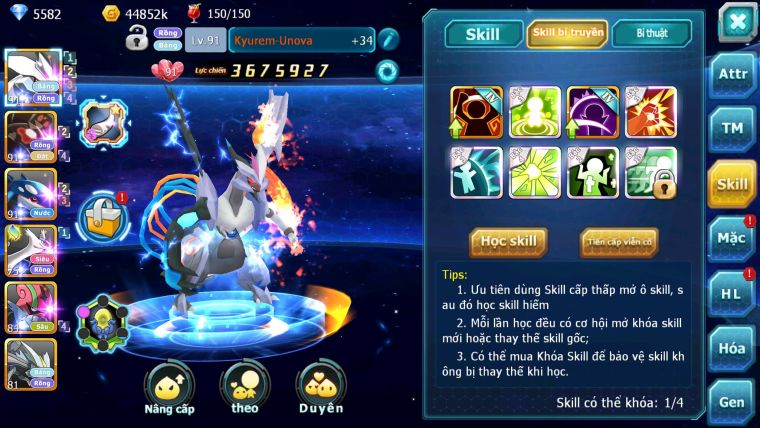 Mã : #TTS6546 - S1855 - V7 - 975 Sách - Unvoa Zygarde Flare Kyogre Lati raikou armldo