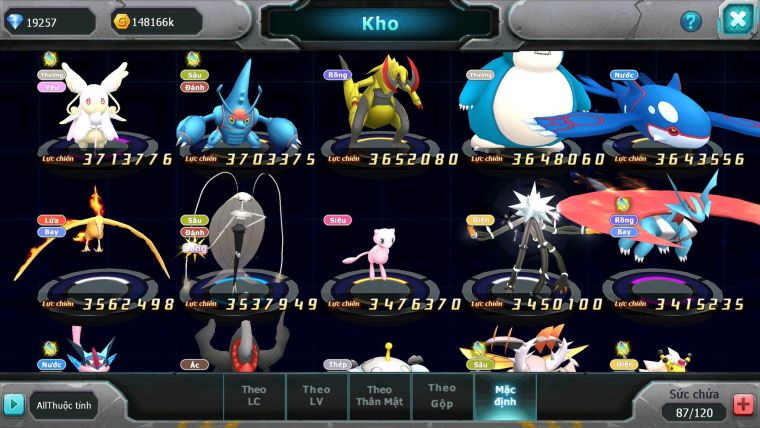 Mã : #TTS6553 - S1339 - V14 - 19K KC - Top13 - Ho-oh CHD Pikachu Dnm Qvld Hentran Thangio Bc Lc Khủng