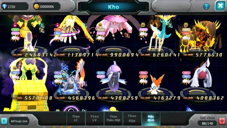 Mã : #TTS6652 - S1652 - V14 - BXH : 40 - 970 Sách Tapu Bulu CHD Full Sét Ho-oh Ho-oh Dnm Diancie Bc Xerm Bc Nhiều Pet Huyền Thoại