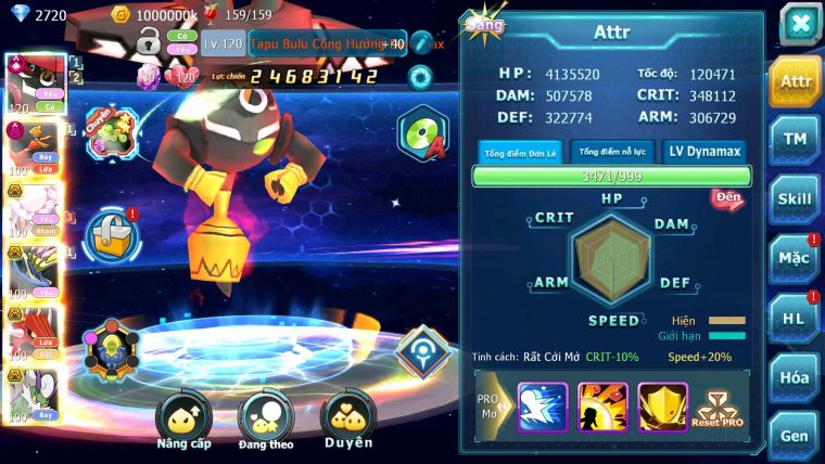 Mã : #TTS6652 - S1652 - V14 - BXH : 40 - 970 Sách Tapu Bulu CHD Full Sét Ho-oh Ho-oh Dnm Diancie Bc Xerm Bc Nhiều Pet Huyền Thoại