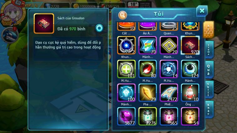 Mã : #TTS6652 - S1652 - V14 - BXH : 40 - 970 Sách Tapu Bulu CHD Full Sét Ho-oh Ho-oh Dnm Diancie Bc Xerm Bc Nhiều Pet Huyền Thoại