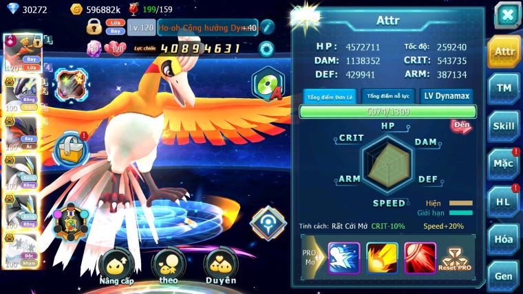 Mã : #TTS6556 - S1439 - V14 BXH : 21 - 1K8 Sách Ho-oh CHD Miraidon Bc Yvetal Bc WB Bc
