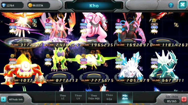 Mã : #TTS6555 - S1216 - V11 - BXH : 23 - Ho-oh WB CHD Pal CH From 3 Team Cộng Hưởng Cực Ngon!