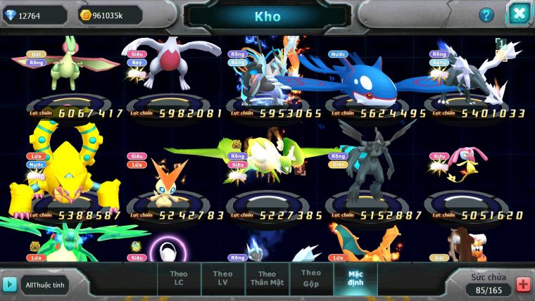 Mã : #TTS6555 - S1216 - V11 - BXH : 23 - Ho-oh WB CHD Pal CH From 3 Team Cộng Hưởng Cực Ngon!