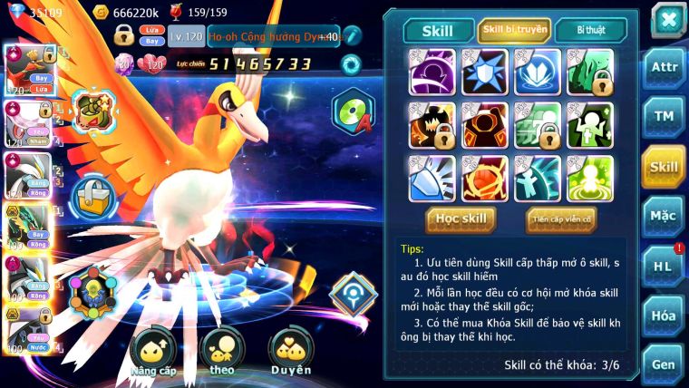 Mã : #TTS6569 - S241 - V17 BXH : 13 - Ho-oh & Diancie & White CHD Giratina CH Rayquaza Bc Nhiều Pet BC