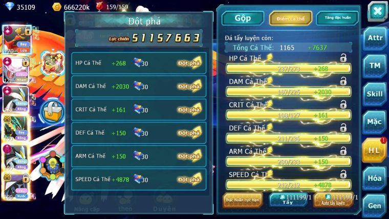 Mã : #TTS6569 - S241 - V17 BXH : 13 - Ho-oh & Diancie & White CHD Giratina CH Rayquaza Bc Nhiều Pet BC