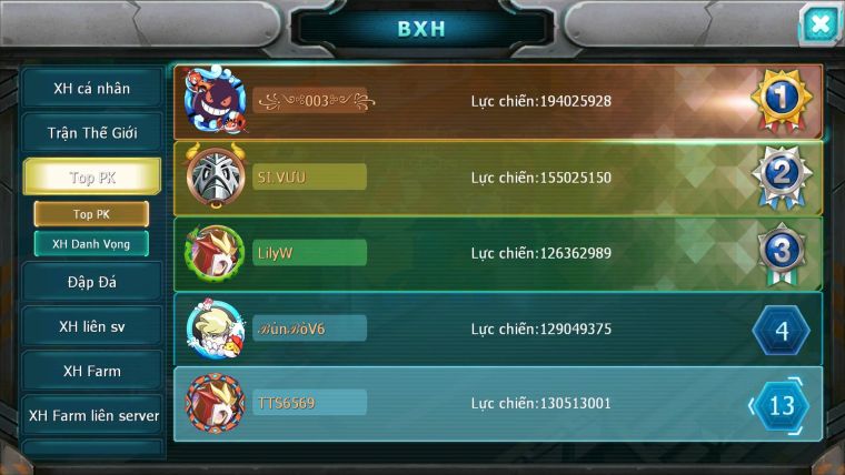 Mã : #TTS6569 - S241 - V17 BXH : 13 - Ho-oh & Diancie & White CHD Giratina CH Rayquaza Bc Nhiều Pet BC