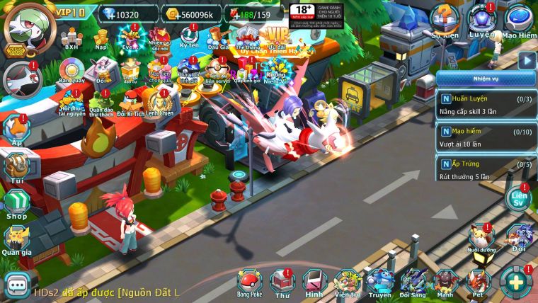 Mã : #TTS6568 - S1445 - V10 - BXH : 41 - Ho-oh Black CHD Yvetal Bc Thần Gio Cặp Lati Bc nhiều pet ht