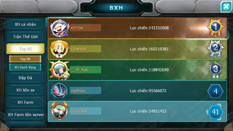 Mã : #TTS6568 - S1445 - V10 - BXH : 41 - Ho-oh Black CHD Yvetal Bc Thần Gio Cặp Lati Bc nhiều pet ht