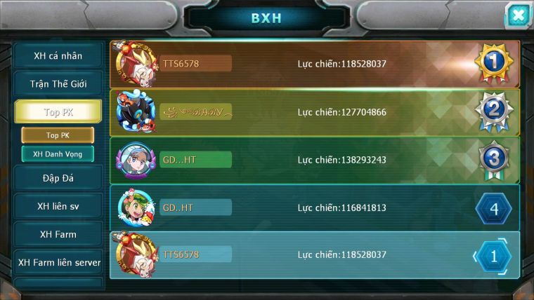 Mã : #TTS6578 - S932 - V20 - BXH : 1-4 - 120K KC - 2K7 Sách Sáng Thế CHD Kiêm Khiên Meltan Bc Nhiều CHD CH BC