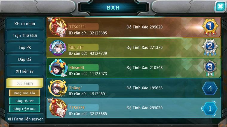 Mã : #TTS6578 - S932 - V20 - BXH : 1-4 - 120K KC - 2K7 Sách Sáng Thế CHD Kiêm Khiên Meltan Bc Nhiều CHD CH BC
