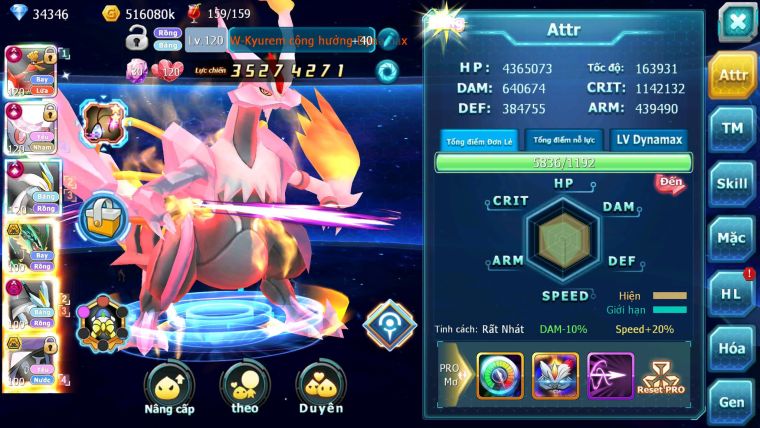 Mã : #TTS6585 - S241 - V17 - BXH : 13 - Ho-oh & Diancie & White CHD Giratina CH Nhiều Pet Bc