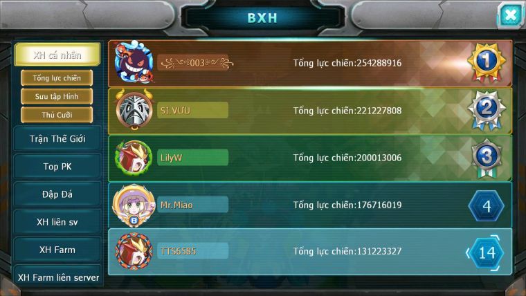 Mã : #TTS6585 - S241 - V17 - BXH : 13 - Ho-oh & Diancie & White CHD Giratina CH Nhiều Pet Bc