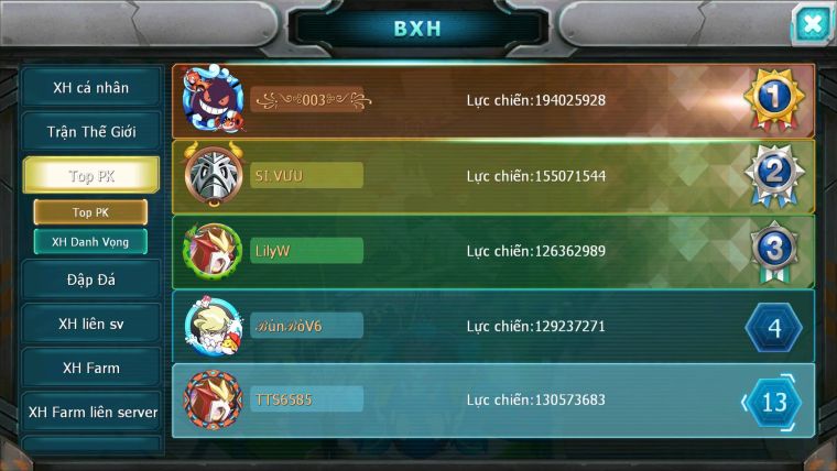 Mã : #TTS6585 - S241 - V17 - BXH : 13 - Ho-oh & Diancie & White CHD Giratina CH Nhiều Pet Bc