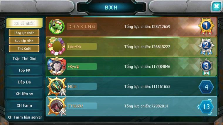 Mã : #TTS6592 - S1353 - V12 - BXH : 8 - Diancie & Palkia CH Unvoa WB Bc Nhiều Pet HT