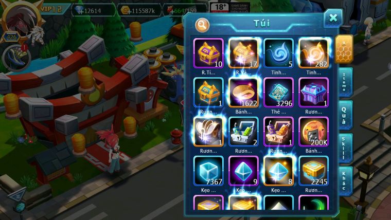 Mã : #TTS6592 - S1353 - V12 - BXH : 8 - Diancie & Palkia CH Unvoa WB Bc Nhiều Pet HT