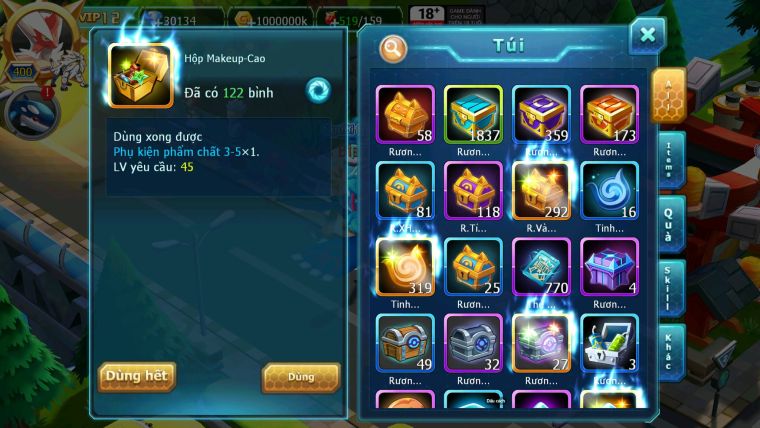 Mã : #TTS6590 - S879 - V12 - BXH : 45 - 30K XU - Diancie Dnm Cặp Cá Bá Chủ Unvoa WB bc nhiều pet ht ngon