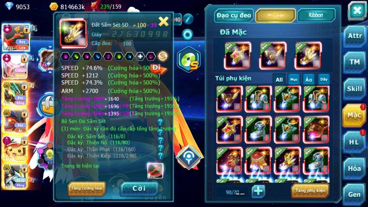 Mã : #TTS6589 - S1245 - V12 - BXH : 24 - Ho-oh & Diancie CHD Ray Yvetal Nhiều Pet Bá Chủ Pikachu Dnm